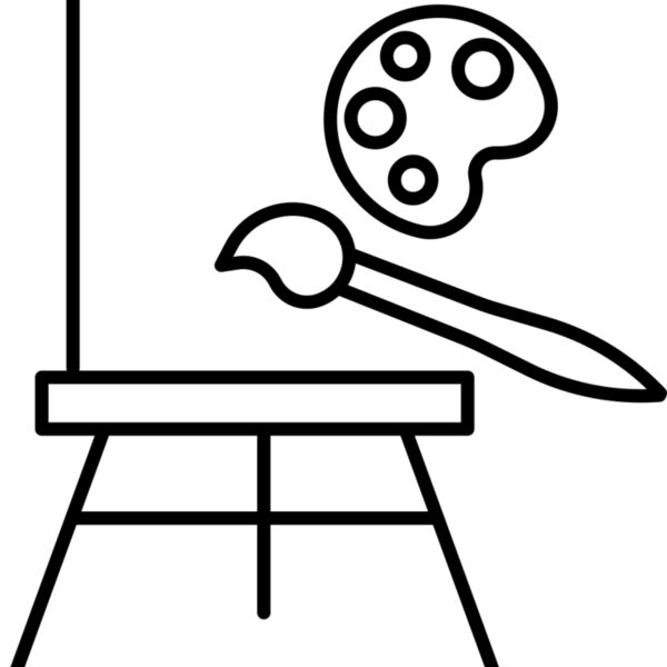Art Tools and Studio Easel Miniaturansicht