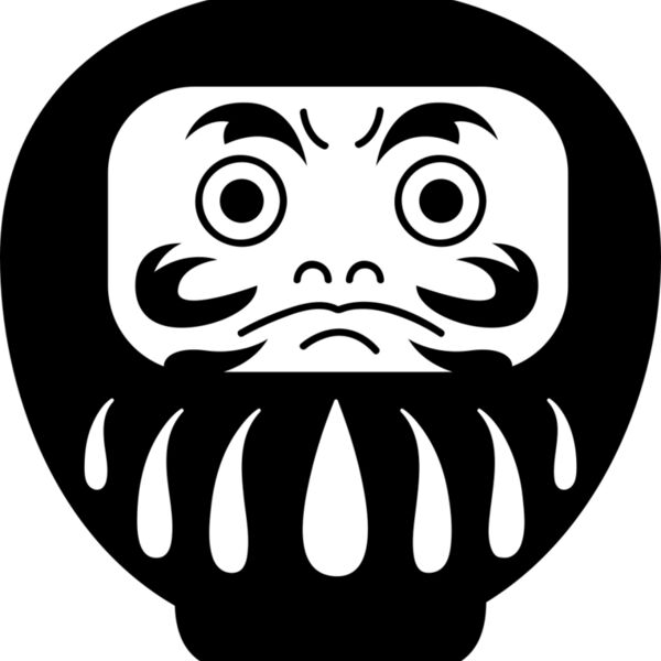 Daruma Doll Art Miniaturansicht