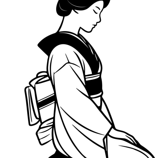 Kimono Geishas Art Miniaturansicht