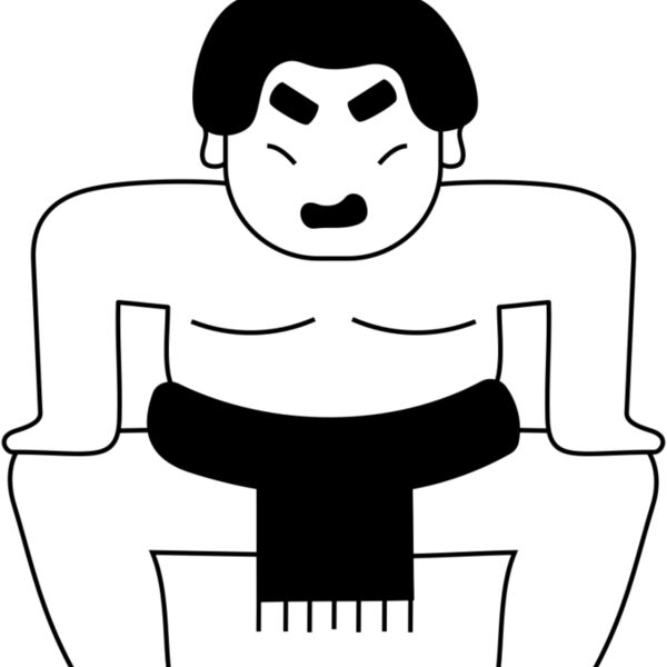 Sumo Wrestler Art Miniaturansicht