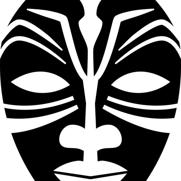 Maori Tribal Mask Miniaturansicht