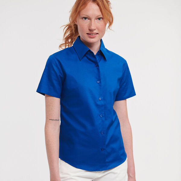 Oxford Bluse kurzarm Miniaturansicht