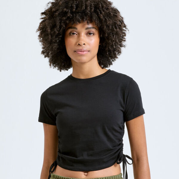Women's TriDri® ruched crop top Miniaturansicht