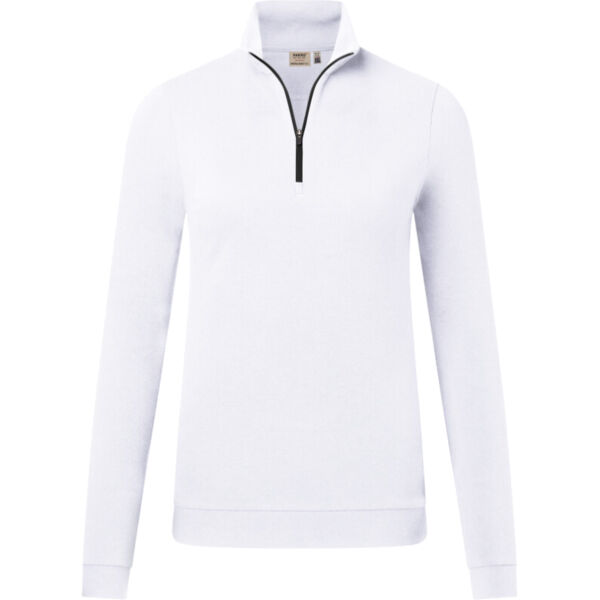 Hakro Damen Zip-Longsleeve Piqué Mikralinar ECO Miniaturansicht