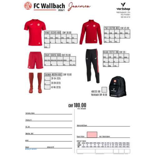 FC Wallbach Junioren Miniaturansicht
